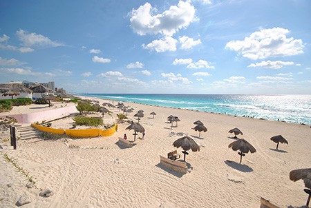public beach cancun